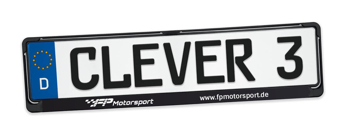 FPMotorsport Kennzeichenhalter
